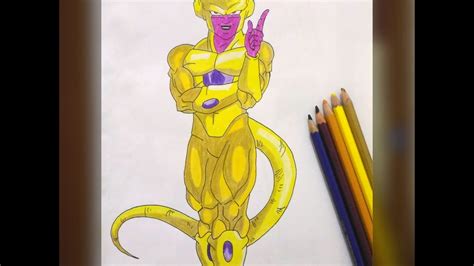 Hopefully he becomes a badass again in dragon ball super. Drawing GOLDEN FRIEZA - Resurrection F' [Fukkatsu no F ...