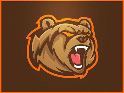 Drop a like/comment if you think it's. Grizzlies v2 - Mascot Logo on Behance