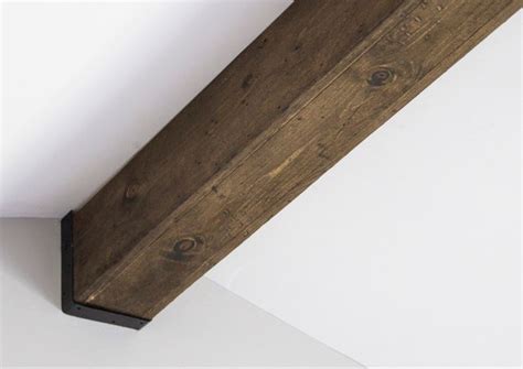 Solid wood beams have several challenges, even when using reclaimed beams. How to: Faux Wood Beam on a Vaulted Ceiling | Деревянные ...