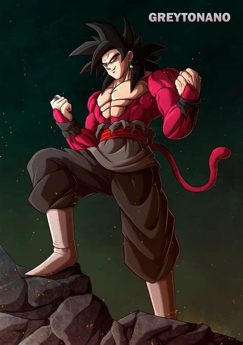 We did not find results for: Goku Black SSJ4 V1 by greytonano | Personagens de anime ...