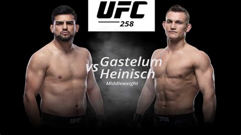 Stream kelvin gastelum @ ian heinisch live on sportsbay. UFC 258 Fight Card: Date, Time, Location, How to Watch ...