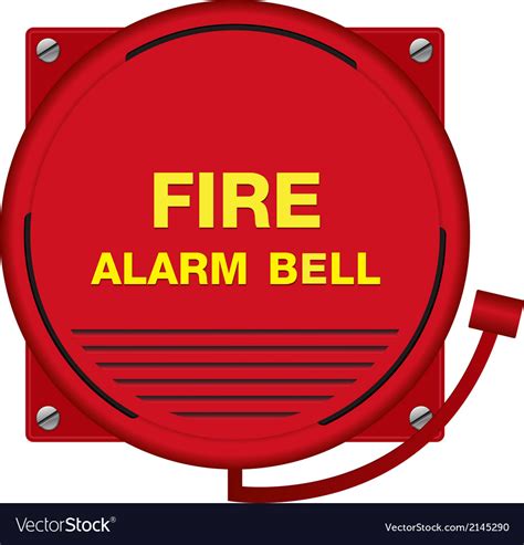 18 lawnswood avenue burntwood staffordshire ws7 4yd. Fire Alarm Bell Sign Royalty Free Vector Image