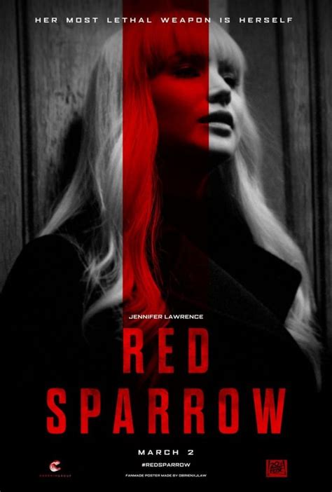 Red sparrow 2018 is a hollywood movie, in which cast includes jennifer lawrence, joel edgerton, matthias schoenaerts and it was released on 2 march 2018. Red Sparrow - Gina Maya's Blog