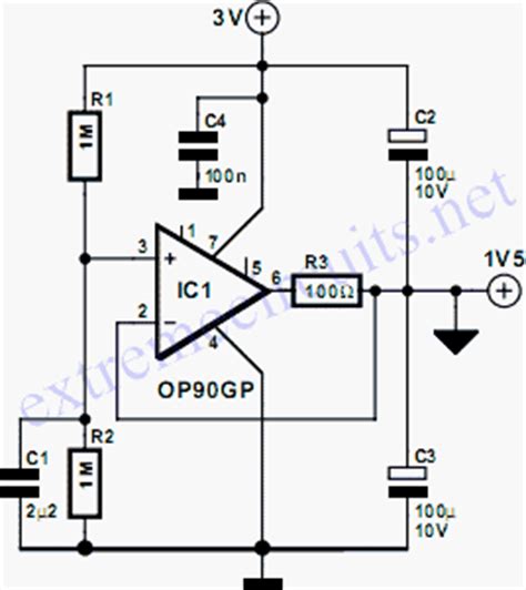 Usually software such as crocodile clips is used to draw a circuit on screen and to test it. 3V Supply Splitter Circuit Diagram