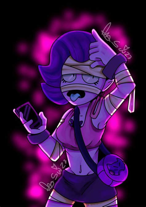 Brawl stars emz is a zombie and she uses a hairspray as her main attack. Emz - Brawl Stars by The-Lil-Wicth on DeviantArt