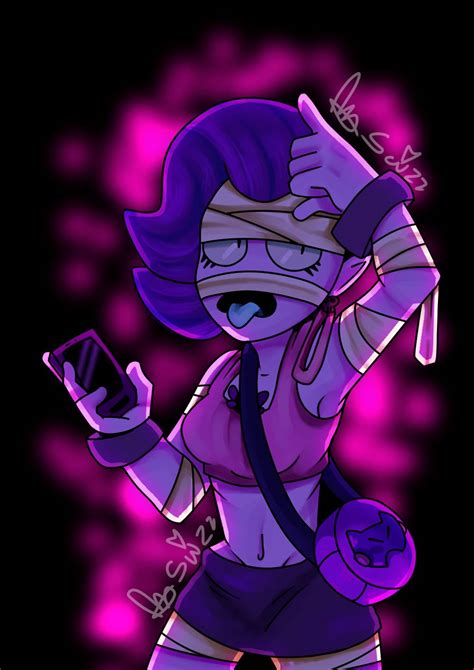 Brawl stars emz is a zombie and she uses a hairspray as her main attack. Emz - Brawl Stars by The-Lil-Wicth on DeviantArt