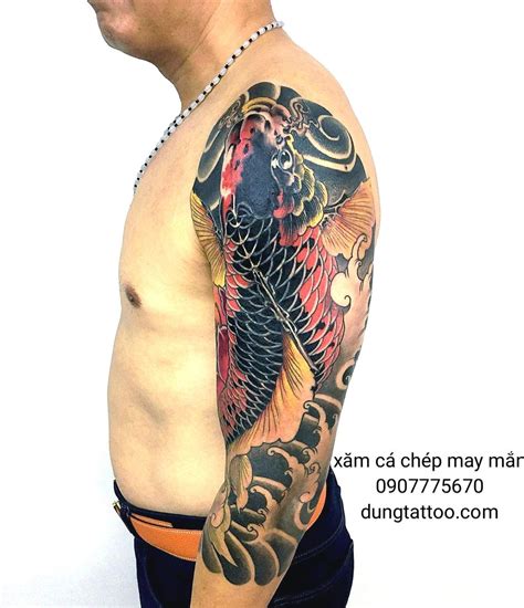 Hình xăm cá chép ở lưng, ngực. Địa Chỉ Xăm Hình Nghệ Thuật Rẻ Đẹp Nổi Tiếng Uy Tín tiệm ...