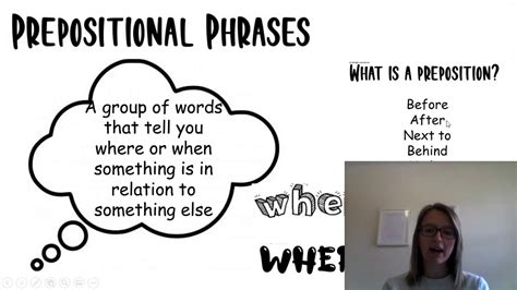 Adjective prepositional phrases follow the nouns they modify, unlike adjectives which generally go immediately before the nouns they modify. Adverbial and Prepositional Phrases - YouTube