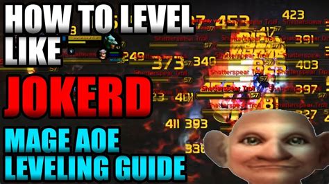 This video discusses the leveling route that i think is the best for mage in classic wow. How To Level Like JokerD! Classic WoW Mage AoE Leveling Guide!! - YouTube
