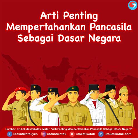 Sebagai dasar negara, tentu pancasila ada yang merumuskannya. Arti Penting Mempertahankan Pancasila Sebagai Dasar Negara