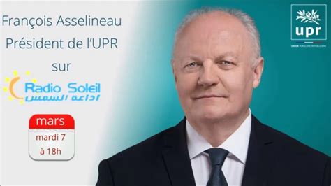 François asselineau est gardé à vue à la brigade de répression de la délinquance à la personne (brdp) de la police judiciaire parisienne, selon une autre source proche du dossier. François ASSELINEAU invité de l'émission "Soleil Politique ...