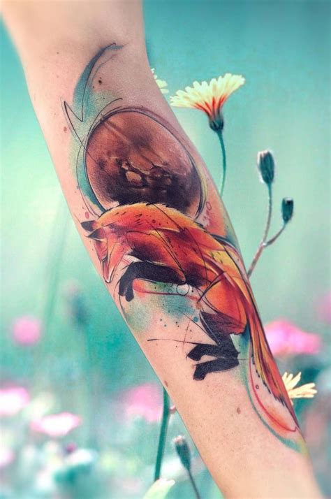 As a custom tattoo shop we work with dedicated clients who demand the finest permanent art on their skin. Stunning Watercolor Tattoos by Adrian Bascur | Tattoos ...