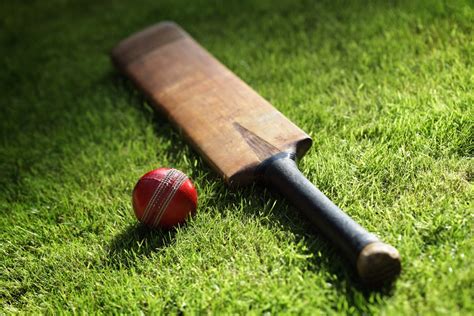 In the middle of the field is a 22yards, 20.1m, long strip, called pitch. Cricket bat and ball | B14 News