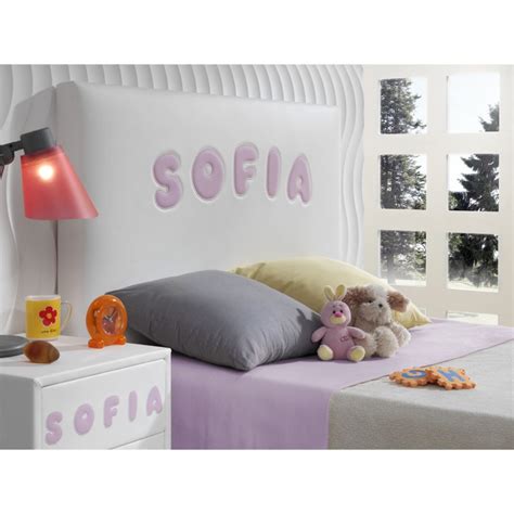 More images for cabeceros de cama de 90 infantiles » Cabeceros infantiles personalizadas con nombre