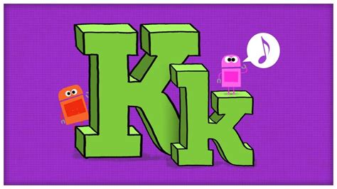 This helps with learning the letters as well as the beginning sounds. ABC Song - Letter K - K is Okay With Me by StoryBots ...