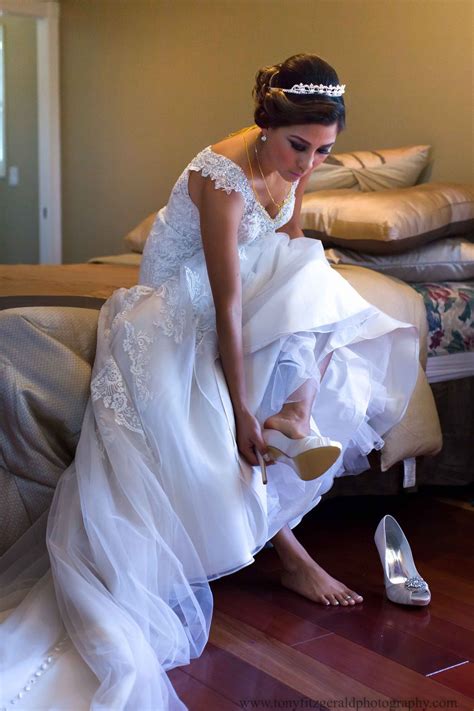 Bride getting dressed | Flower girl dresses, Wedding dresses, Wedding ...