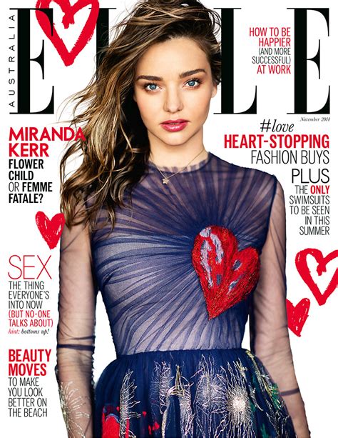 Vogue hong kong may 2021. Miranda Kerr Wears Valentino on ELLE Australia November ...