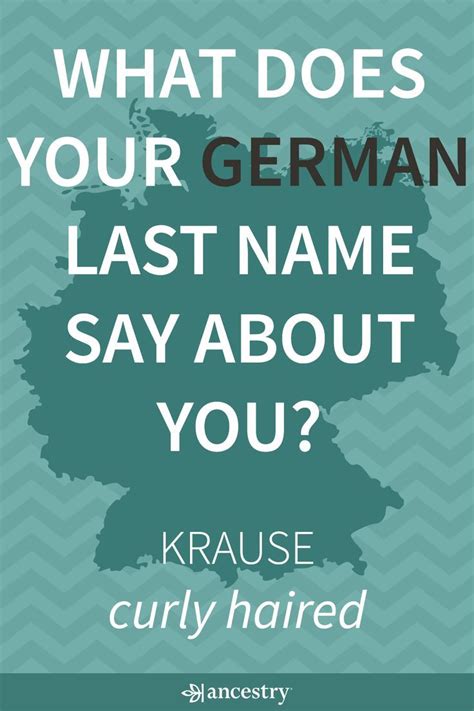 Few of the latter are on the following list, but examples include brinkmann, berger, and frank. What Does Your German Last Name Say About You? Enter Your ...