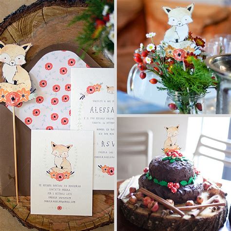 Fox baby decor are celebration essentials that you must opt for if you desire superior decoration during the holidays. Fox Themed Baby Shower Decorations - Orange and Red