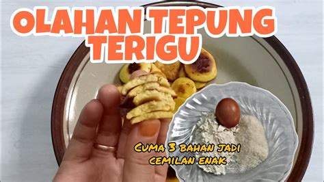 Jadi, tidak semua makanan membutuhkan tepung terigu protein tinggi. OLAHAN TEPUNG TERIGU MENJADI CEMILAN SUPER ENAK | Mini ...