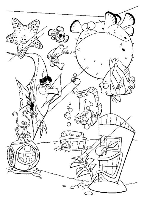 Disney s finding dory coloring pages sheet free disney printable. Kids-n-fun.com | 15 coloring pages of Finding Nemo