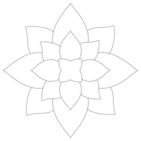 Get 48 patchwork quilts for free. Camellia Digital Quilting Motif in 2020 | Quilts, Pattern ...