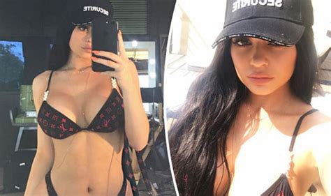 Hot busty brunette kortney kane shows off her lingerie. Kylie Jenner sends fans wild as she flaunts extreme ...