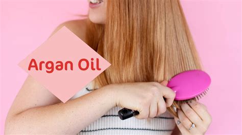 Apply a few drops of moroccan oil to your scalp and rub into the hair like you would with a shampoo 30 minutes before you shower. Should You Use Argan Oil For Your Hair? - YouTube