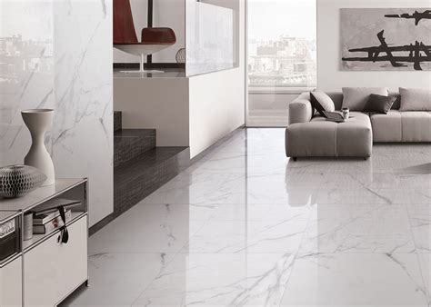 Find images of marble floor. Digital Carrara Marble Floor Tile 24x48 Wear Resistant For ...