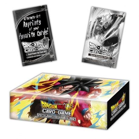 Check spelling or type a new query. VO - LOT DE 4 COFFRETS - Special Anniversary Box 2021 + PACK VF INCLU - Dragon Ball Super Card Game