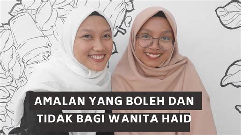 Haid yang datang terlambat atau datangnya tidak teratur seringkali membuat wanita waspada dan ketakutan bila hal itu diakibatkan oleh penyakit yang berbahaya. Amalan yang boleh dan tidak bagi wanita haid feat kak ...