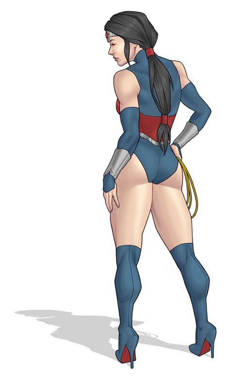 Top of shoulder across chest to. Wonder Woman (Justice League War) by Orr-Malus on DeviantArt