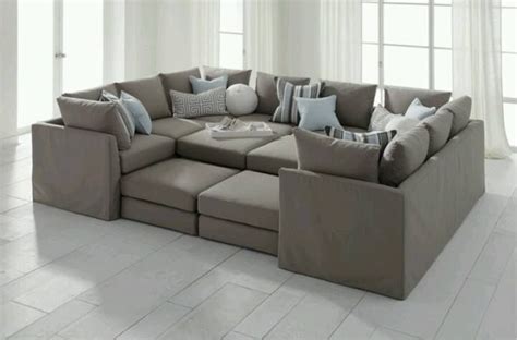 Coburn six piece pit sectional arhaus. Big Cuddle Couches / Living Room