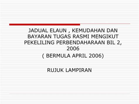 Contoh borang tuntutan elaun pertukaran ke luar stesen di. PPT - SALIZA MOHD SAAD PENOLONG BENDAHARI UNIT EMOLUMEN ...