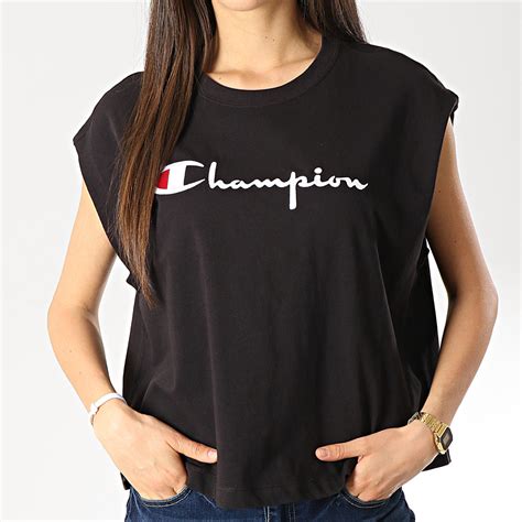 120 résultats pour 't shirt champion'. Champion - Tee Shirt Femme 111647 Noir ...