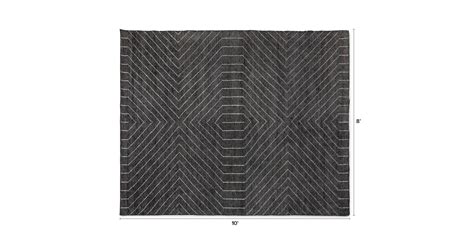 Shop article.com for high quality furniture at incredible prices for your dining, living and bedroom. Parallel Mountain Gray / White Rug 8 x 10 in 2020 | Grey ...