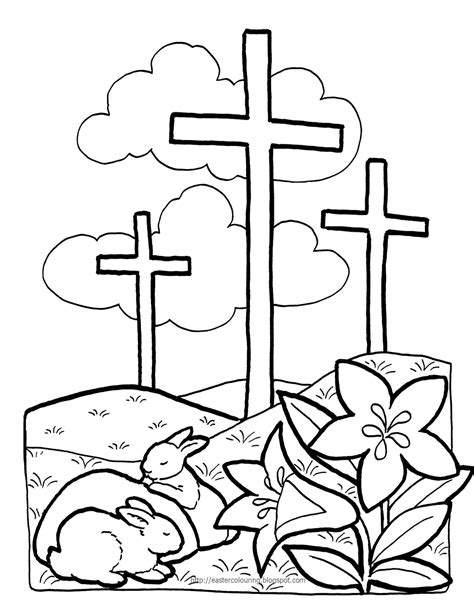 Brighten up your easter with these fun and free printable easter coloring pages. easter coloring pages religious