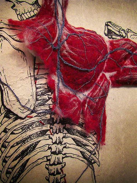 Download files and build them with your 3d printer, laser cutter, or cnc. Introspective Body Art : felted anatomy