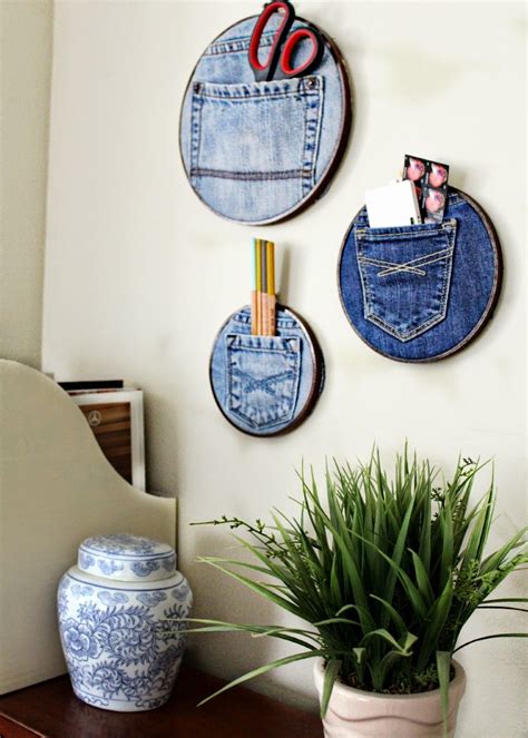 1 poşet (minimum sipariş miktarı). Brilliant And Creative Ways To Upcycle Denim Into Home ...