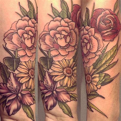 The carnation flower tattoo is a symbol of beauty and elegance. 160+ Best Carnation Flower Tattoo Designs With Meanings ...