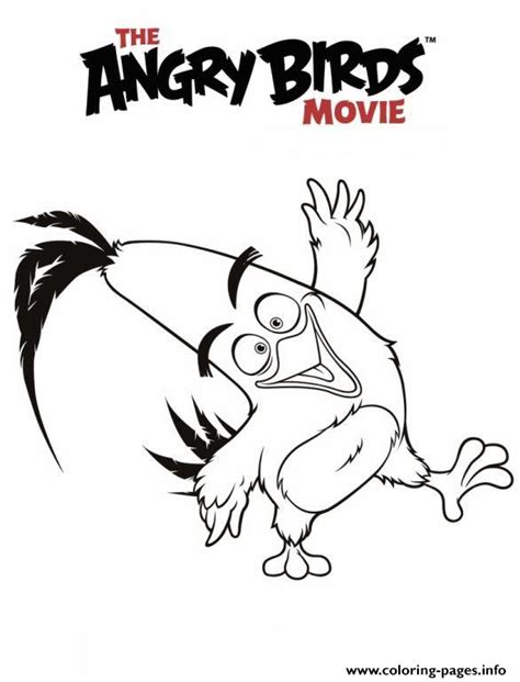 Туроп ван орман, джон райс. Angry Birds Movie 3 Coloring Pages Printable