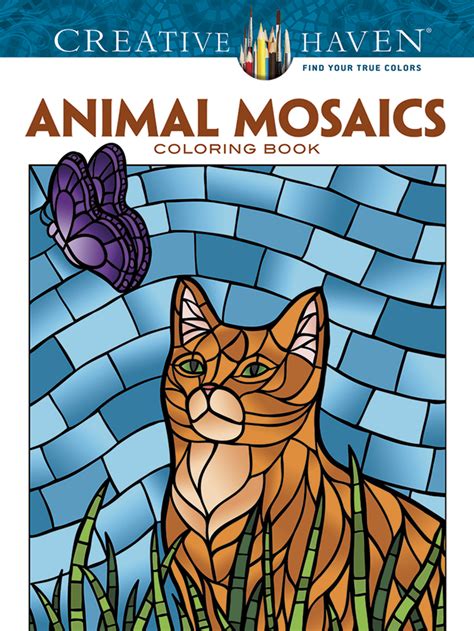 Just add a few nice words to your personal ecard, then send it off to brighten a loved one's day. Creative Haven Animal Mosaics Coloring Book