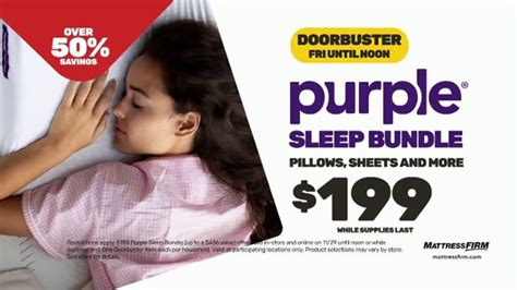 Visit a store, shop online or talk by phone with one of our sleep experts™ so you can get the best black friday deals on the mattress of your dreams. Mattress Firm Black Friday Sale TV Commercial, 'Serta ...