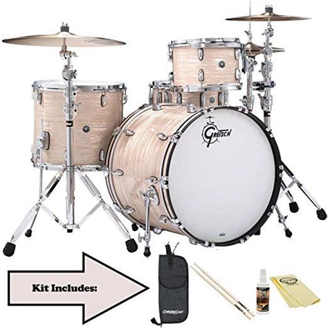 Supreme drum set in hand supreme pearl. Gretsch USA Brooklyn Series 4 Piece Drum Shell Pack ...