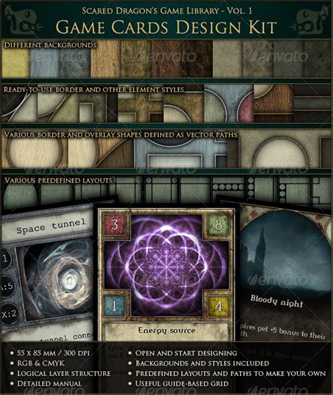 They argued that their method can be used for automatic game design and game balancing. Game Cards Design Kit | GraphicRiver