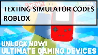 Our roblox driving simulator codes wiki has the latest list of working op code. Texting Simulator Codes 2021 Wiki: February 2021(NEW ...