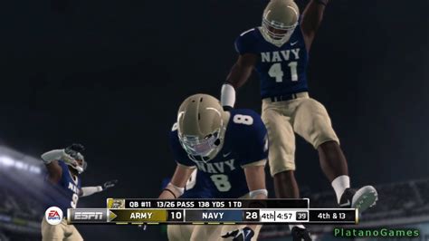 Good luck to jon rhattigan on sunday in the @hula_bowl tune in to @cbssportsnet for all the. NCAA College Football 14 - Army Black Knights vs Navy ...