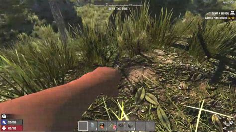 Allows you to harvest 2 items from wild or planted crops. How to get Plant Fiber for Bedroll - 7 Days to Die - YouTube