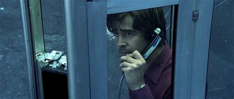 The script ends when ramey stu is trapped in a phone booth in this movie by a sniper played by kiefer sutherland. Ten Years Ago: Phone Booth - 10 Years Ago: Films in ...