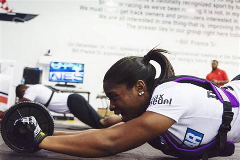You got to be kidding. Brehanna Daniels: From NASCAR trailblazer to 'Titan Games ...